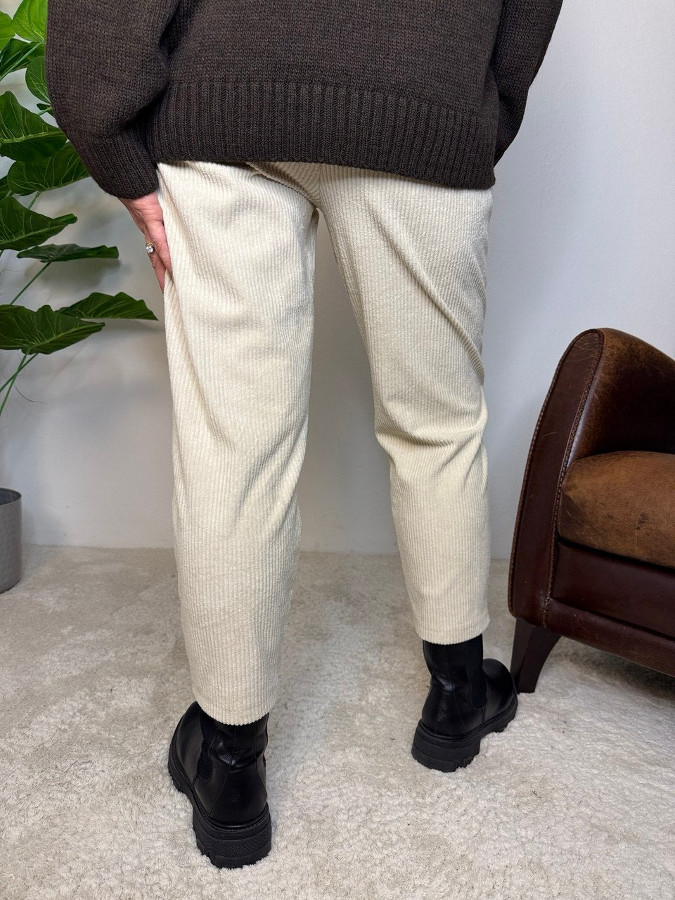 Pantalone Skinny Velluto