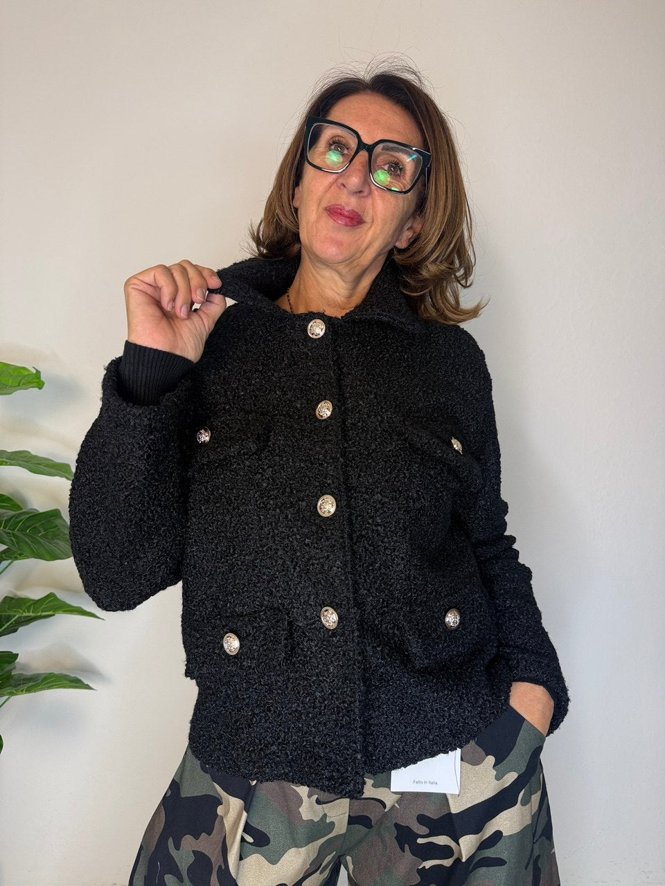 Giacca Boucle