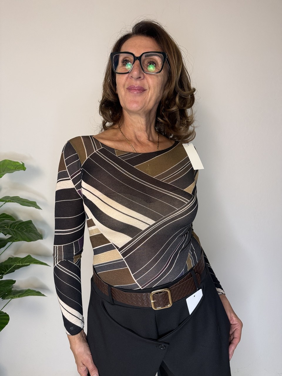 Maglia Cashmere Geometria