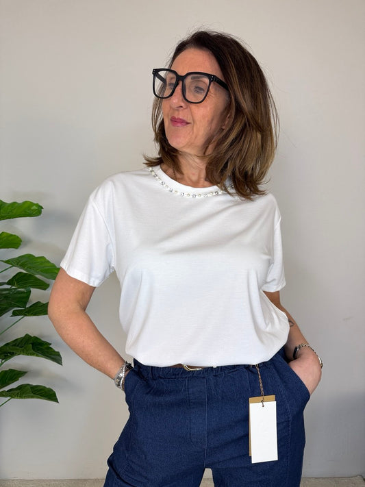 T-shirt Colier