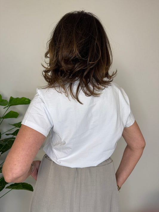 T-shirt Occhiali