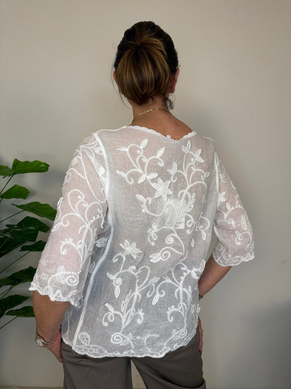 Blusa Ricamo