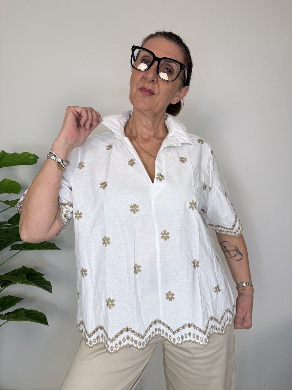 Blusa Merletto