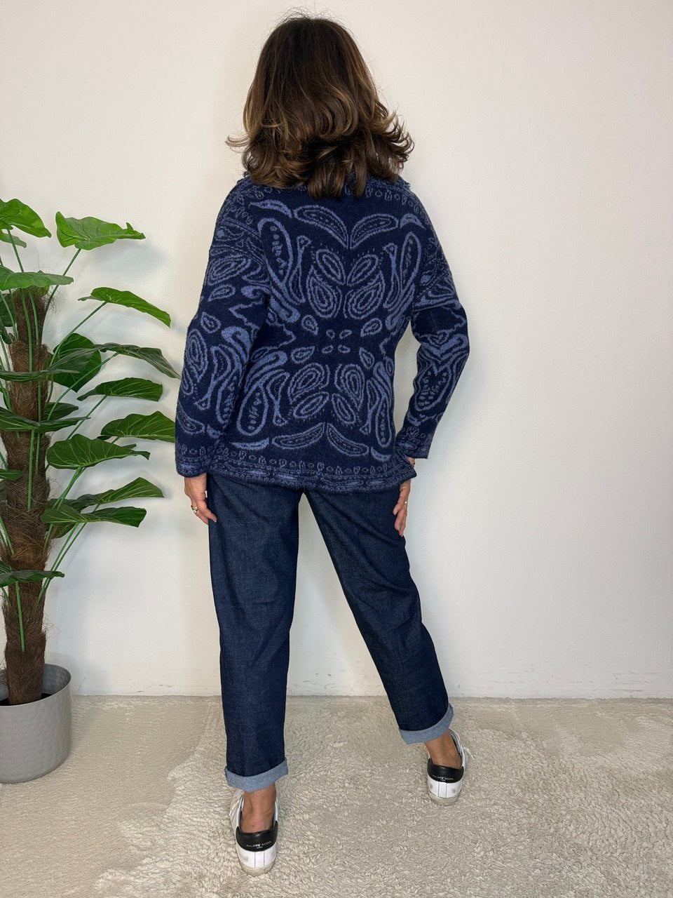 Cardigan Jaqard