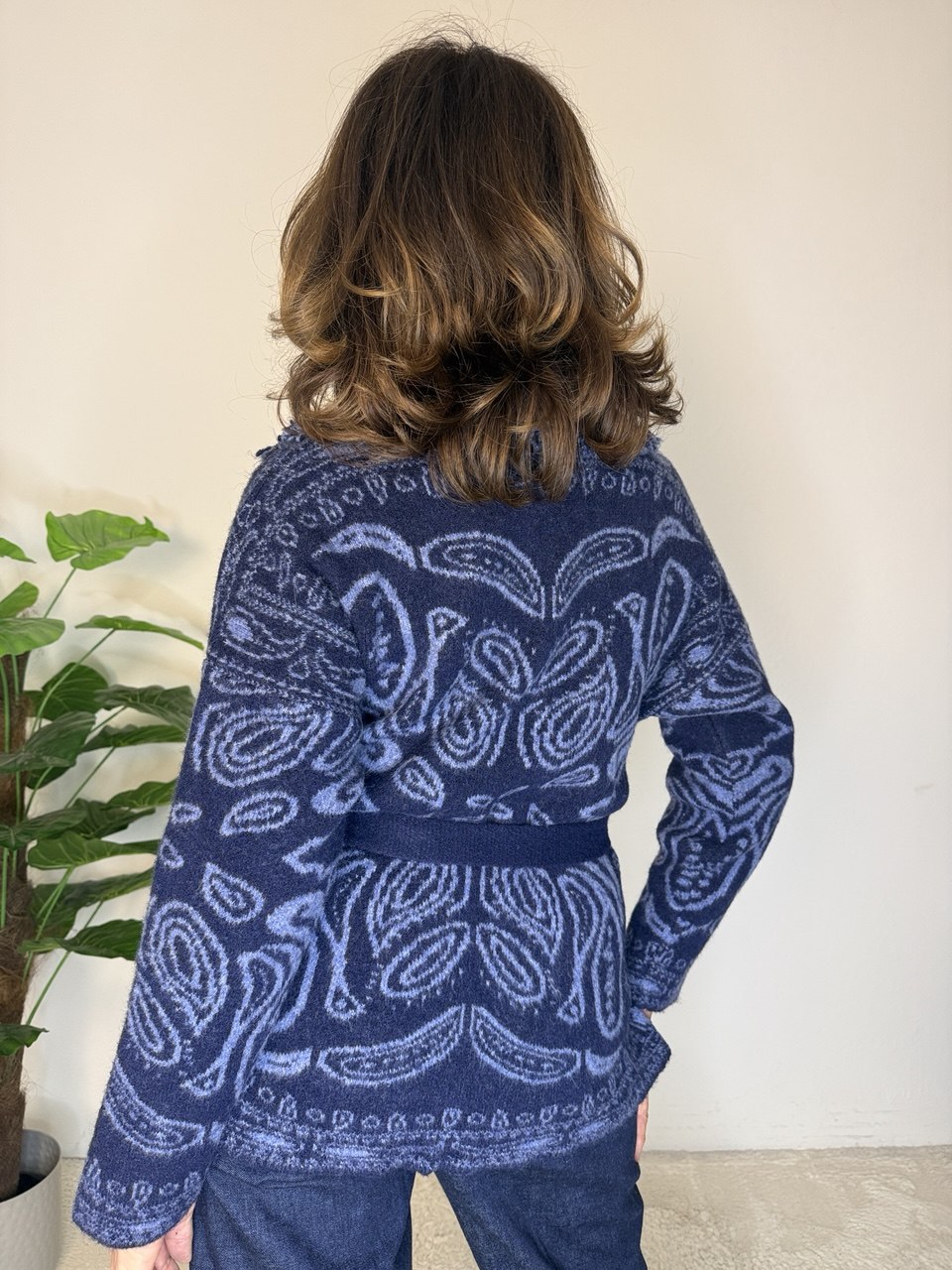 Cardigan Jaqard