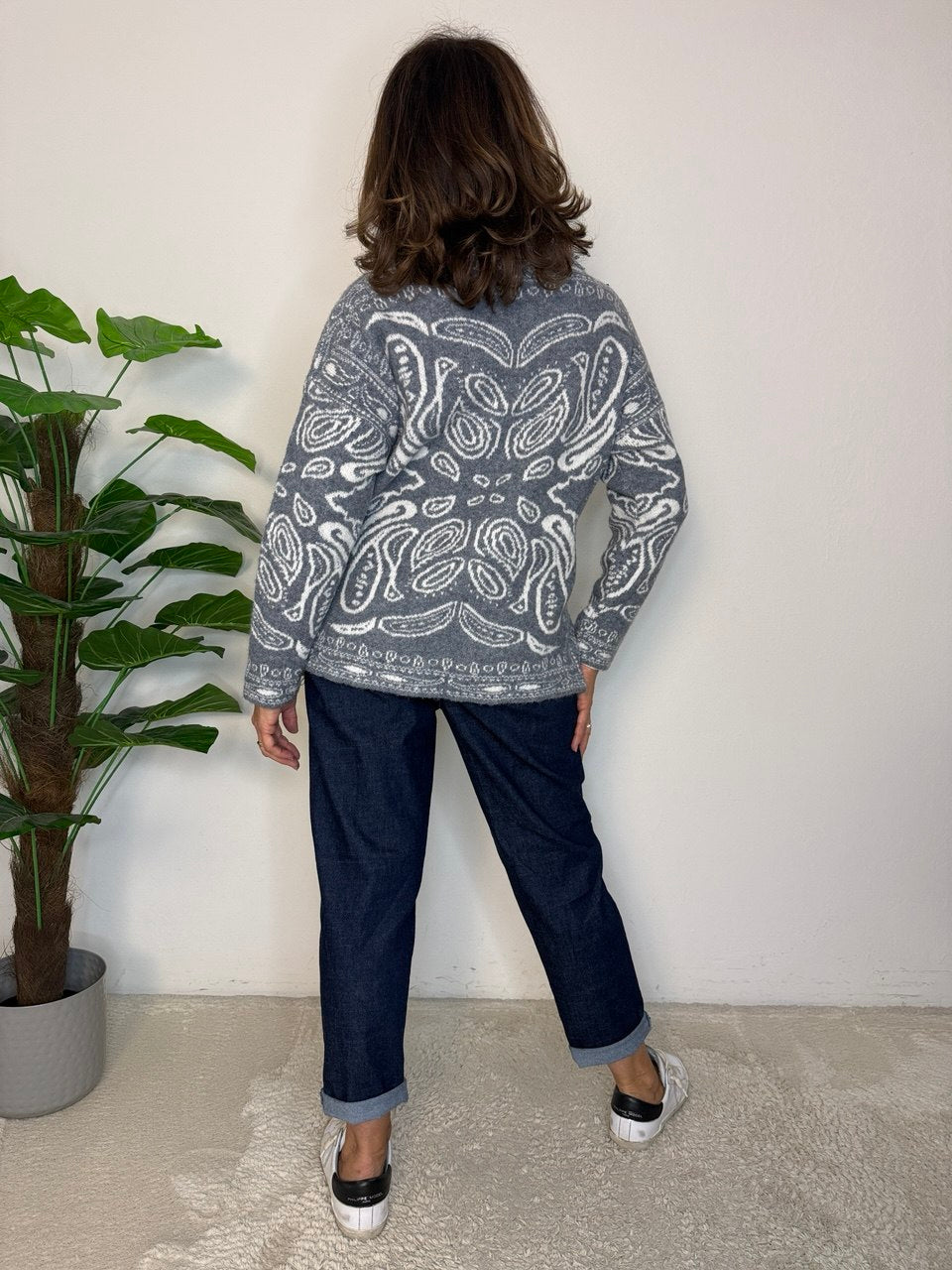 Cardigan Jaqard