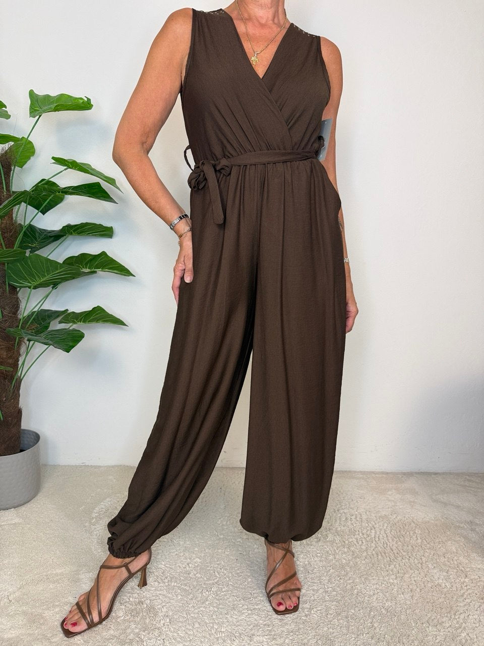 Jumpsuit Brown