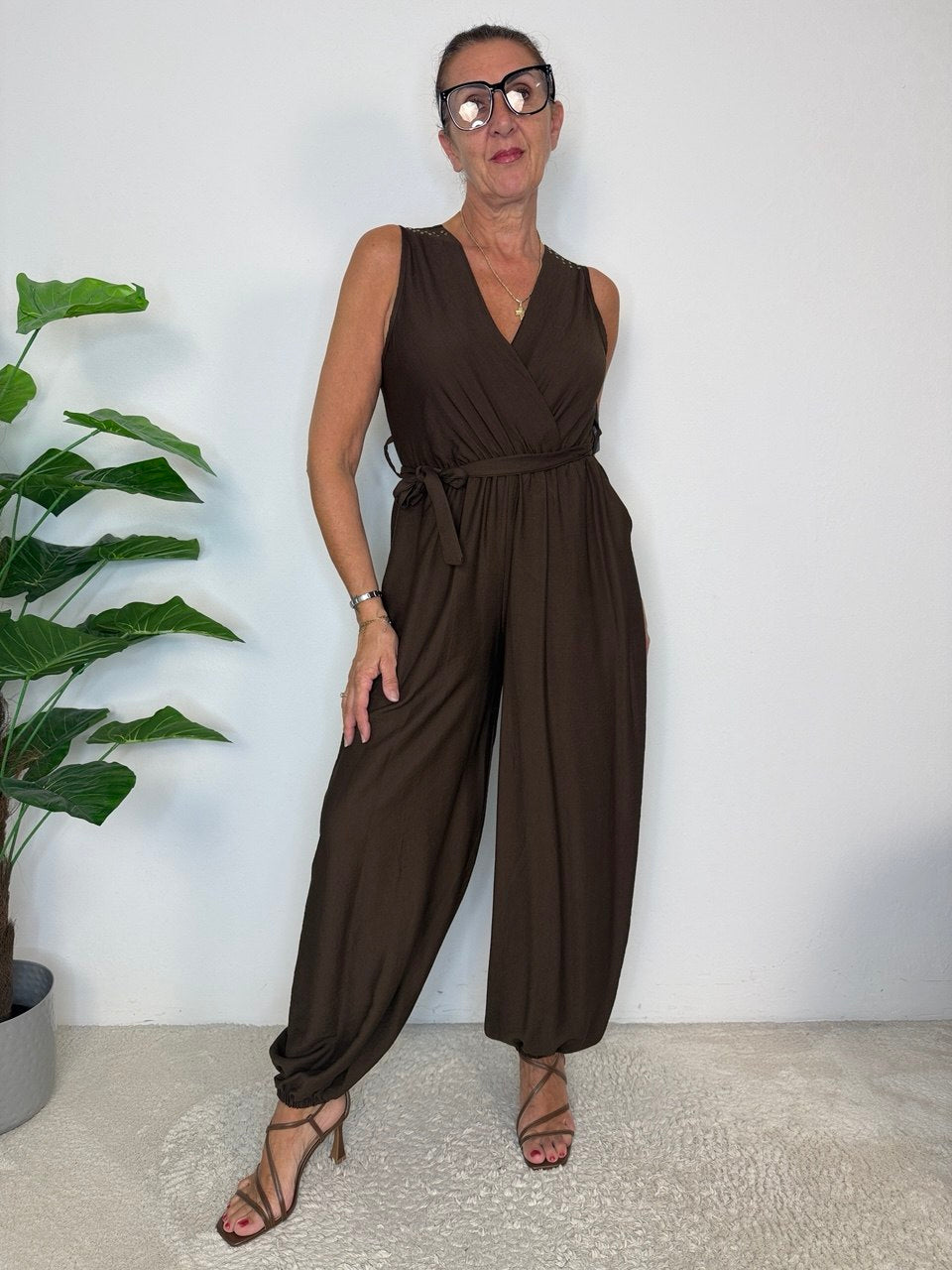 Jumpsuit Brown