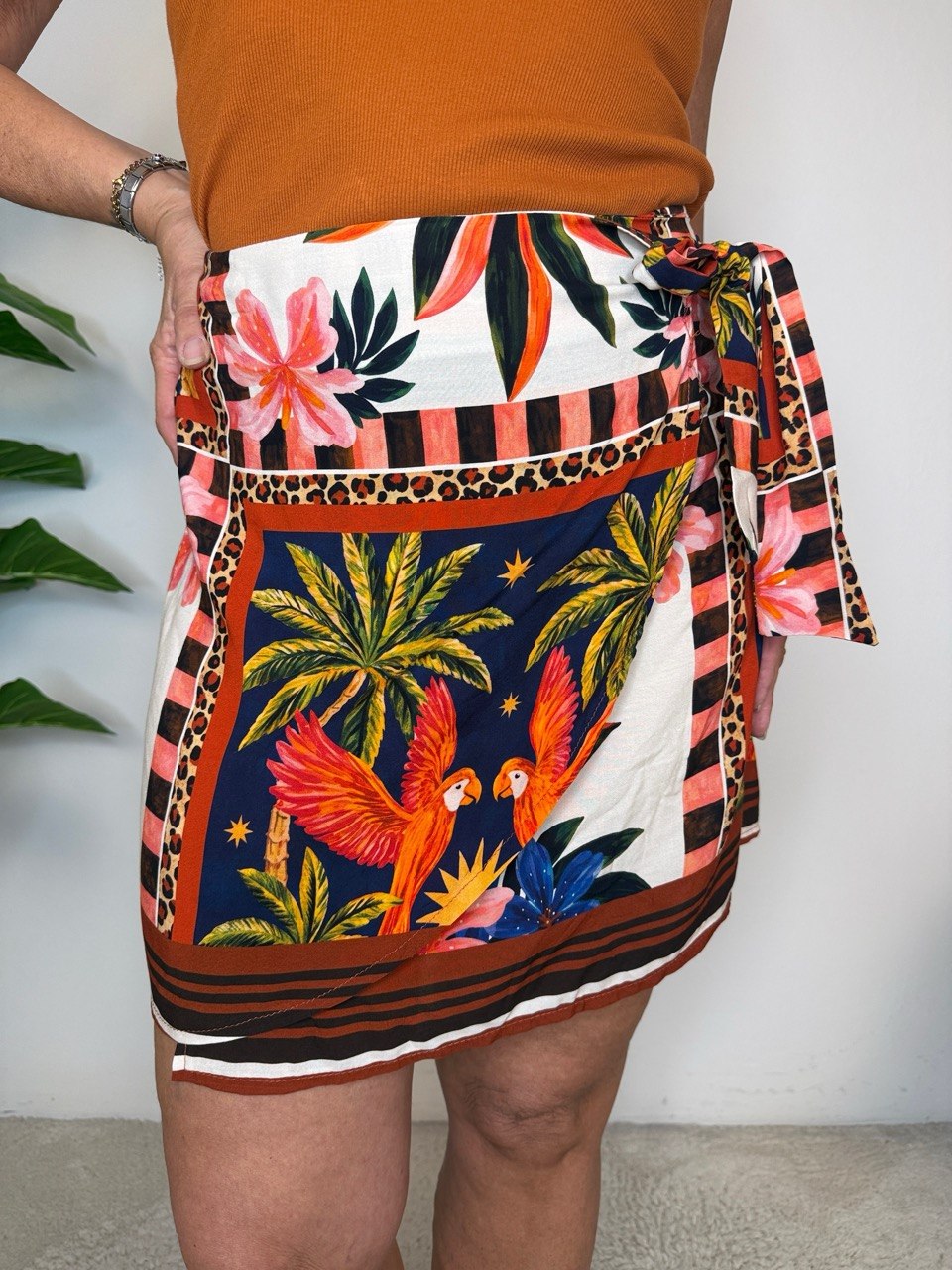 Minigonna Pareo Hawaii