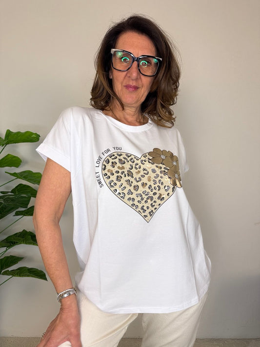 T-shirt Loveball Over