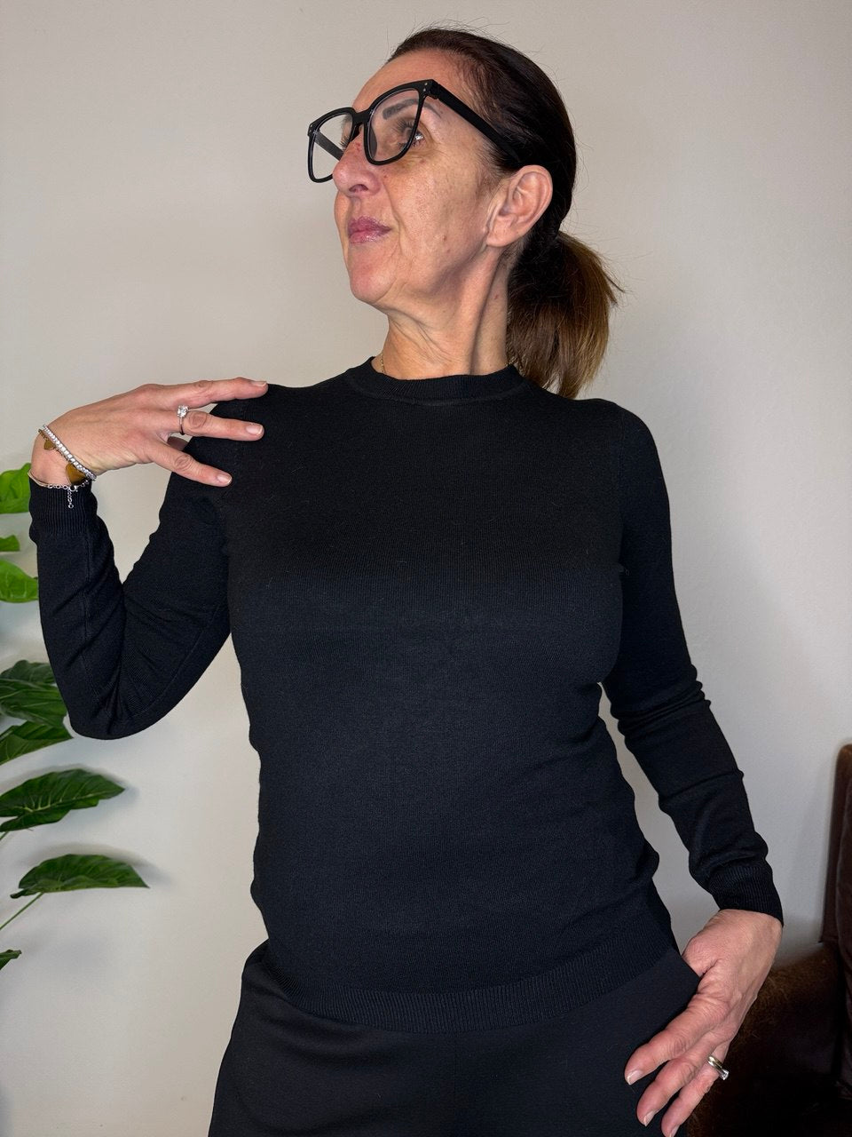 Basic Viscose Sweater