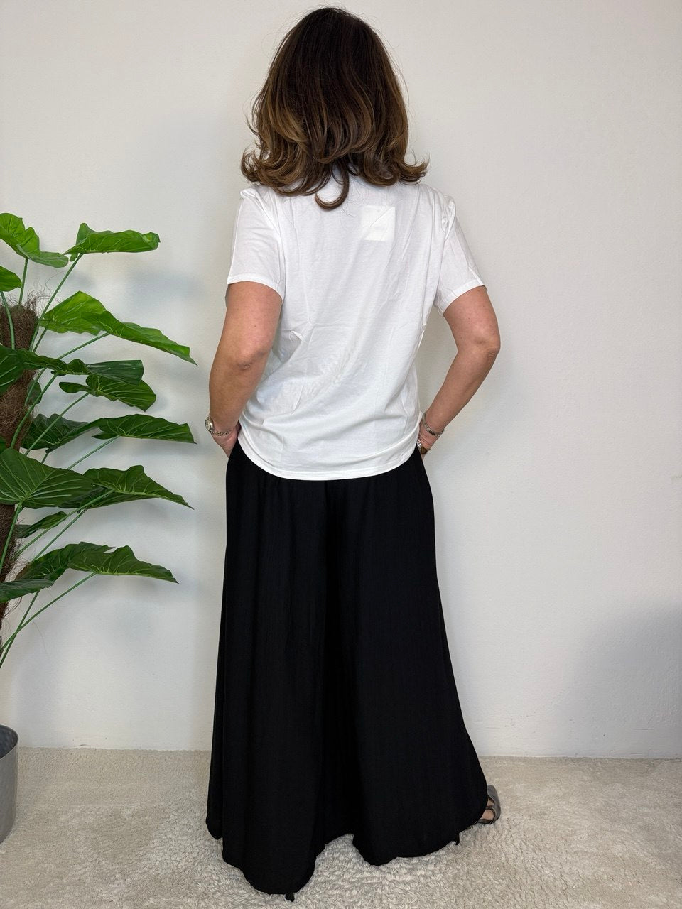 Pantalone Black Over
