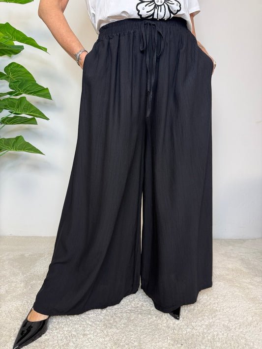 Pantalone Black Over