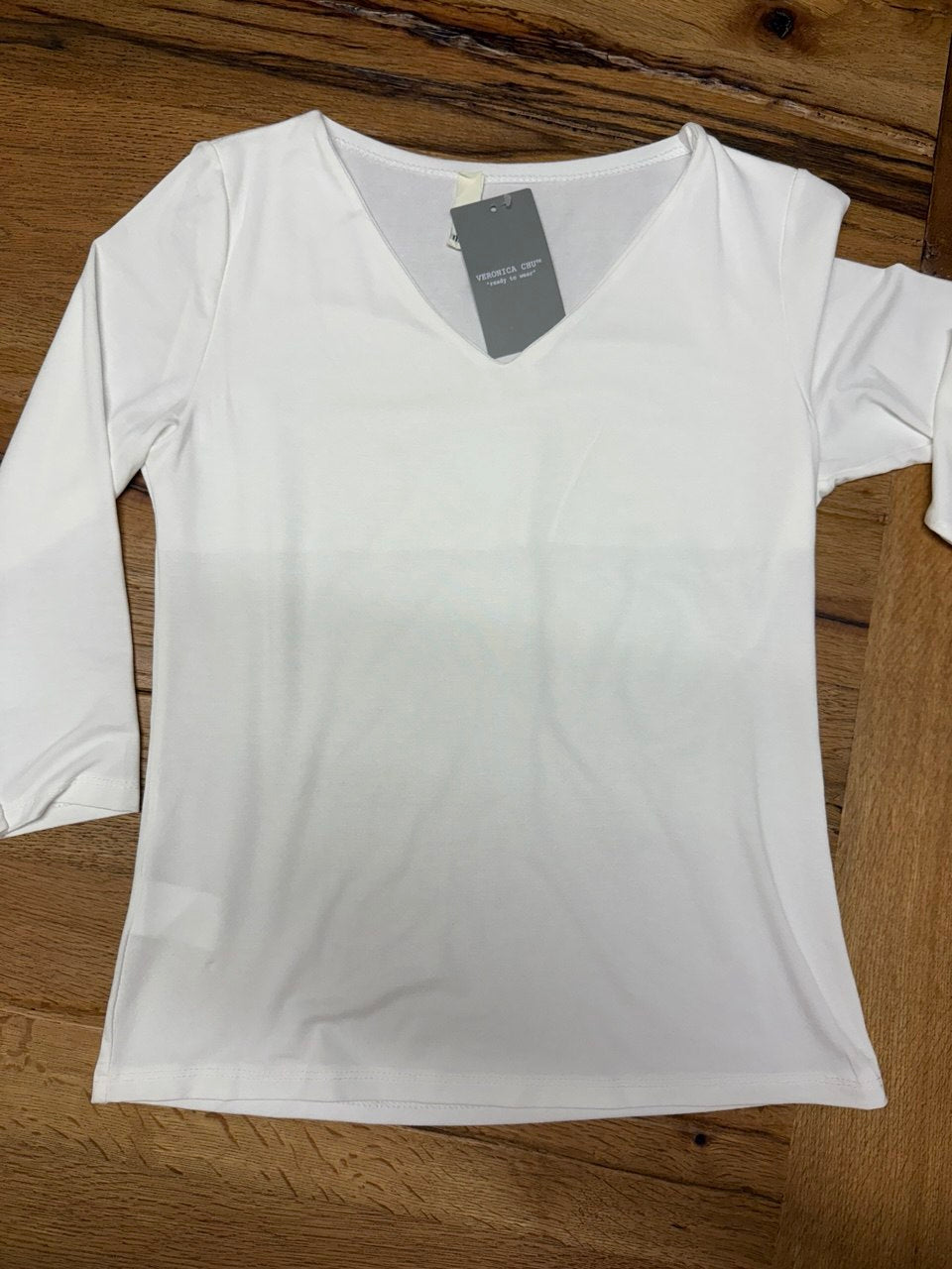 Maglia Viscosa Scollo V