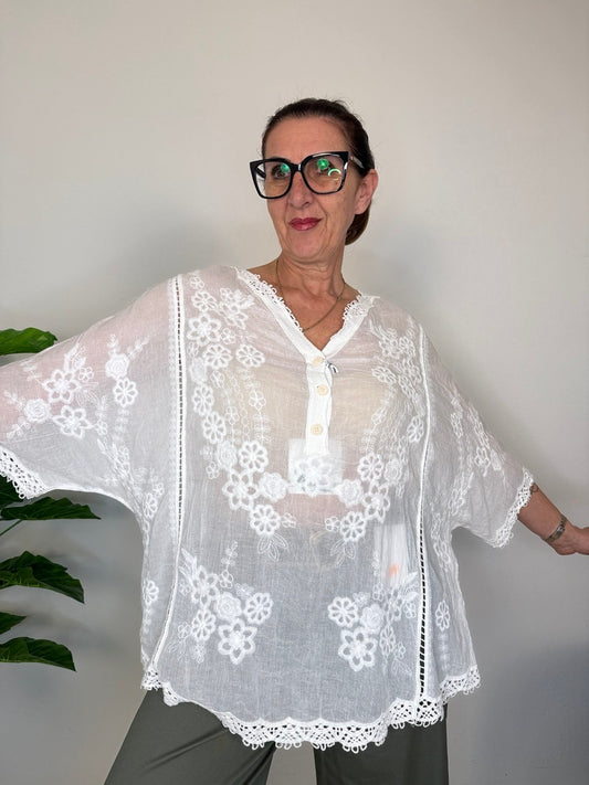 Blusa Vienna Over