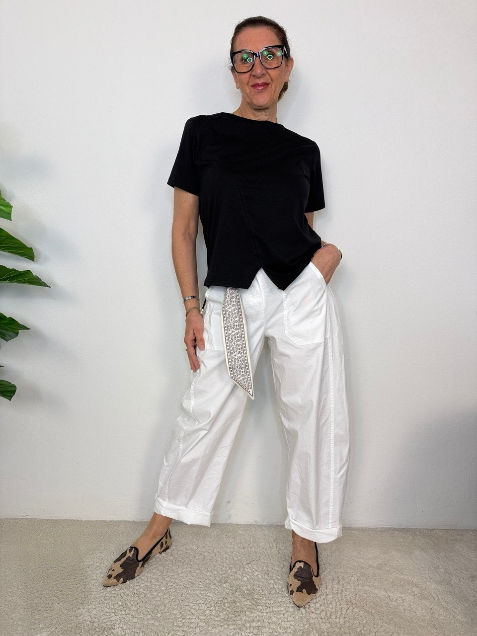 Asymmetrical T-shirt