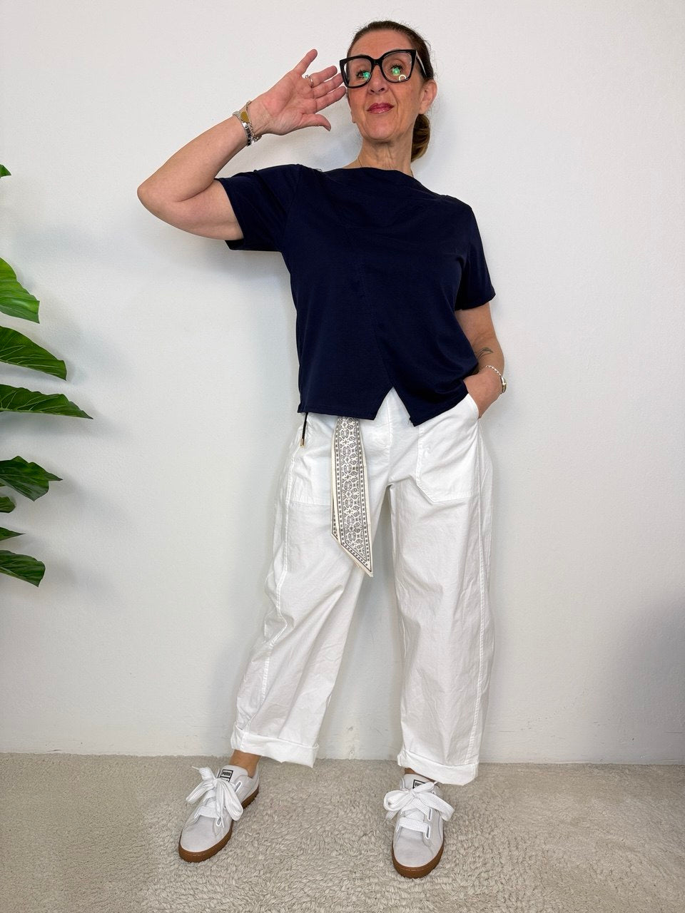 Asymmetrical T-shirt