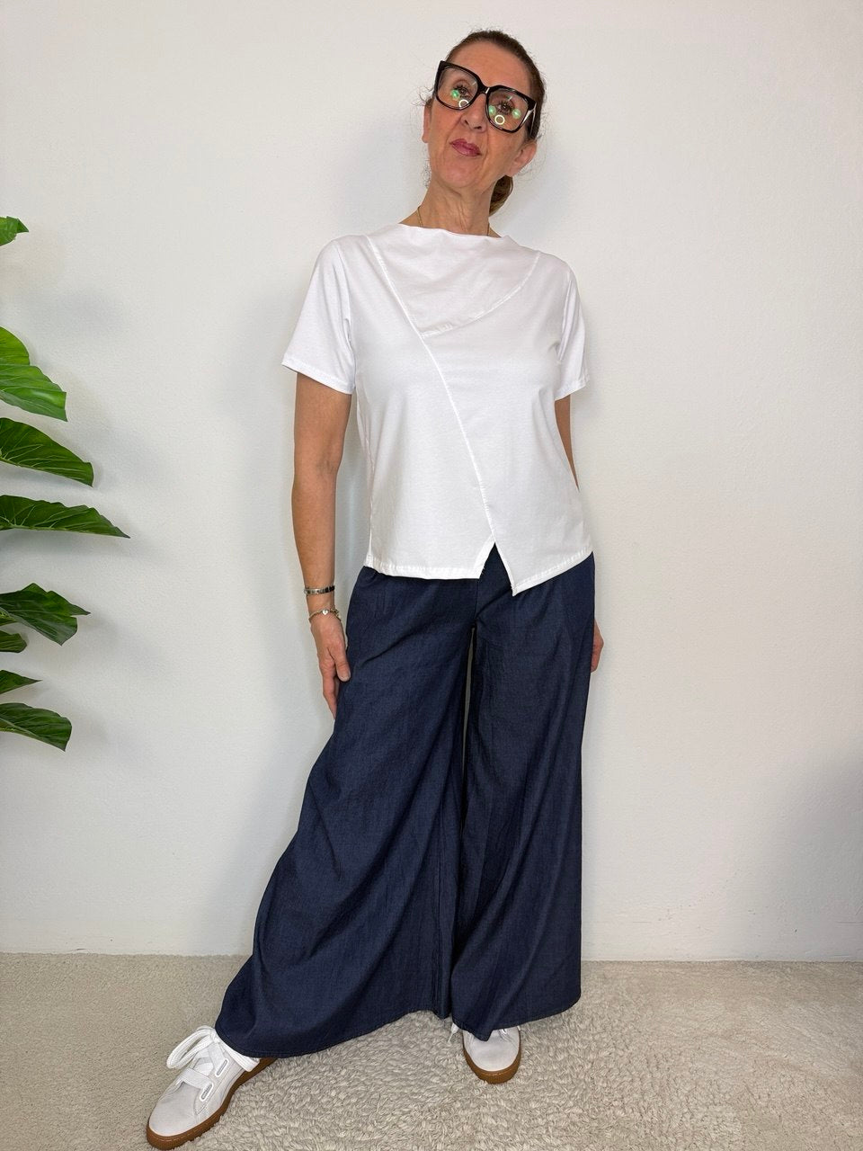 Asymmetrical T-shirt