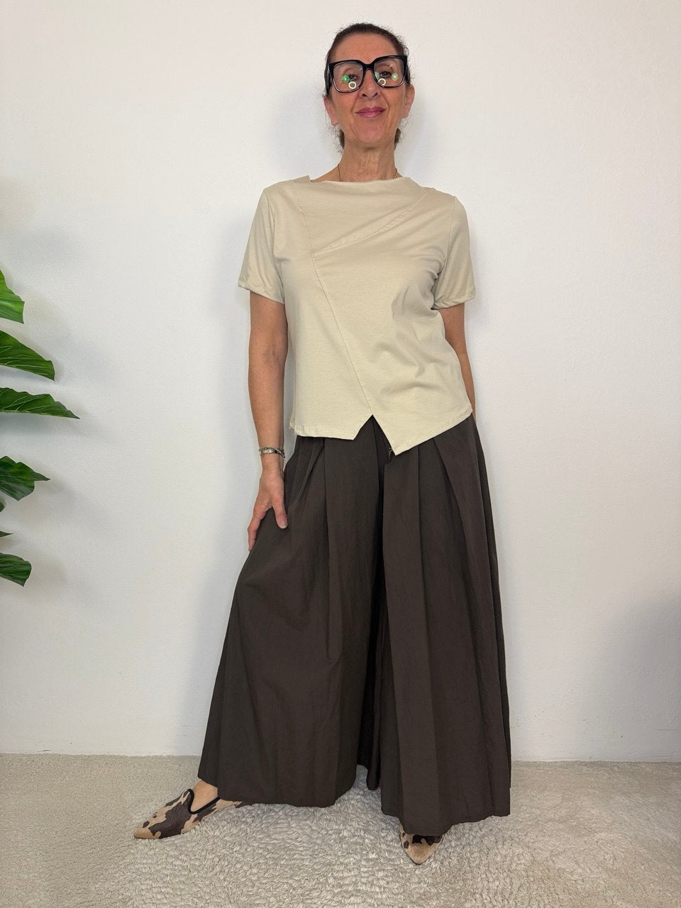 Asymmetrical T-shirt