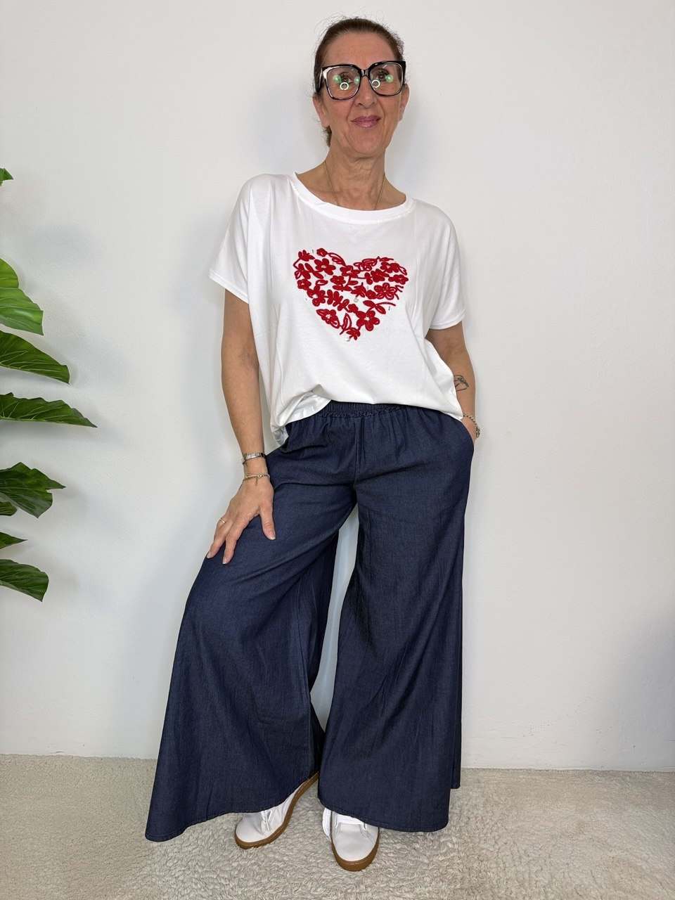 T-shirt Cuore Maxi