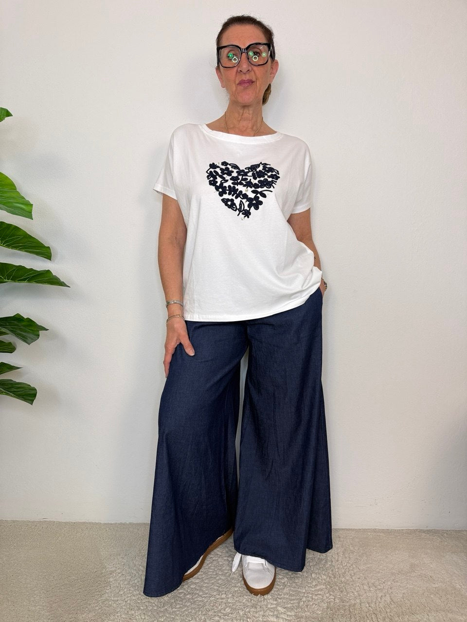 T-shirt Cuore Maxi