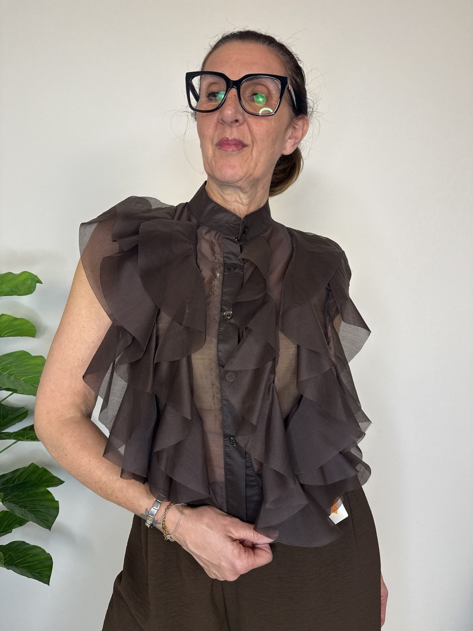 Camicia Mirtillo