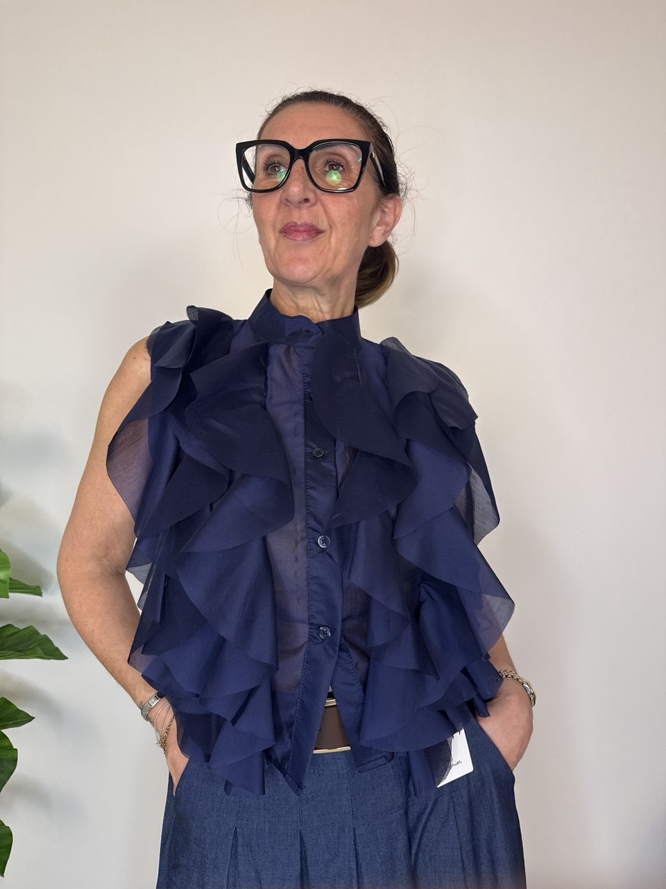 Camicia Mirtillo