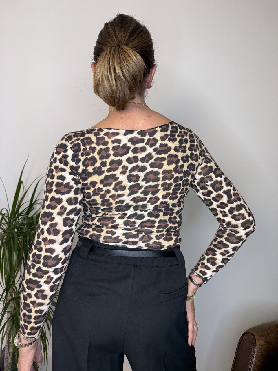 Maglia Cashmere Maculata