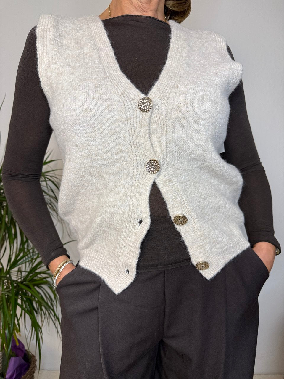 Gilet Mohair