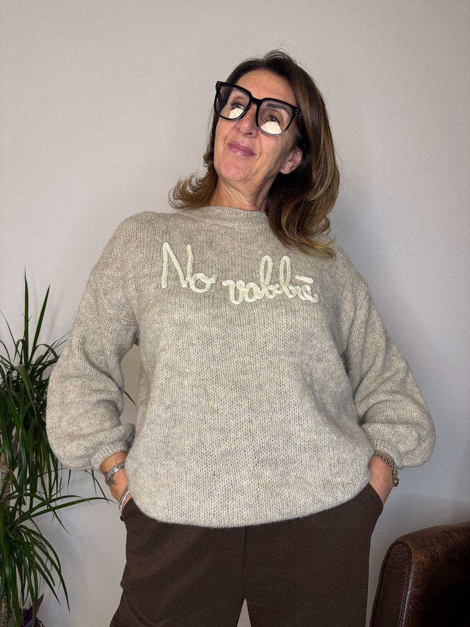 Pullover "No Vabbè"