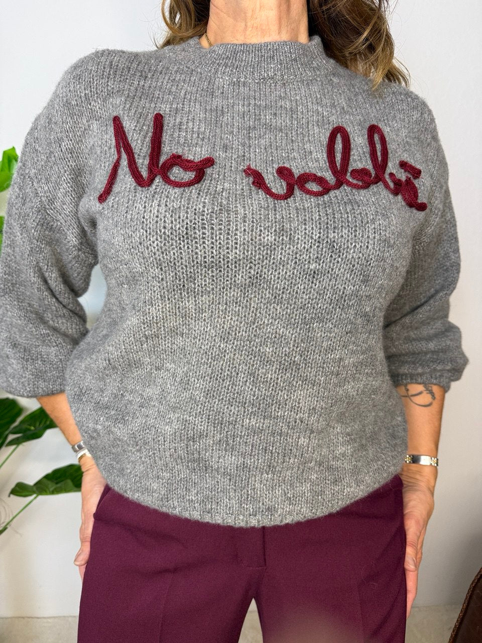 Pullover "No Vabbè"