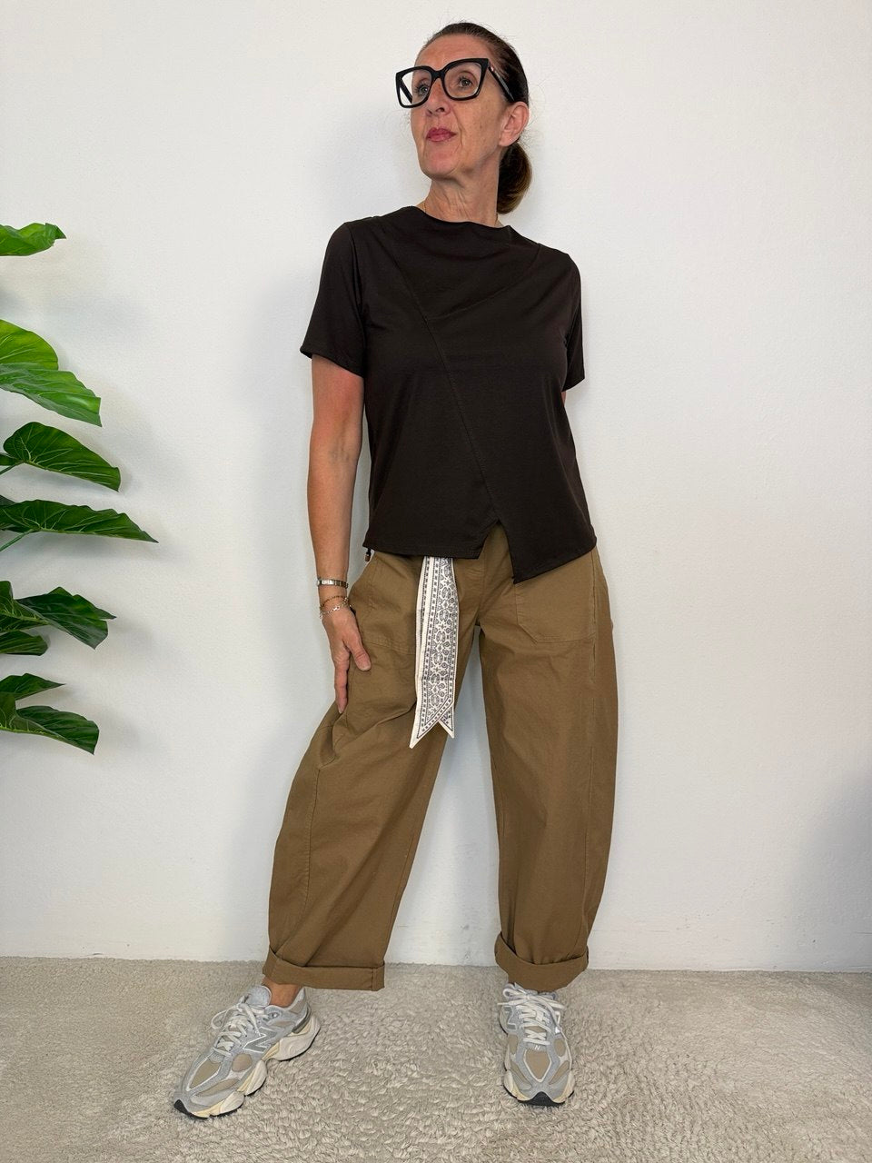 Asymmetrical T-shirt