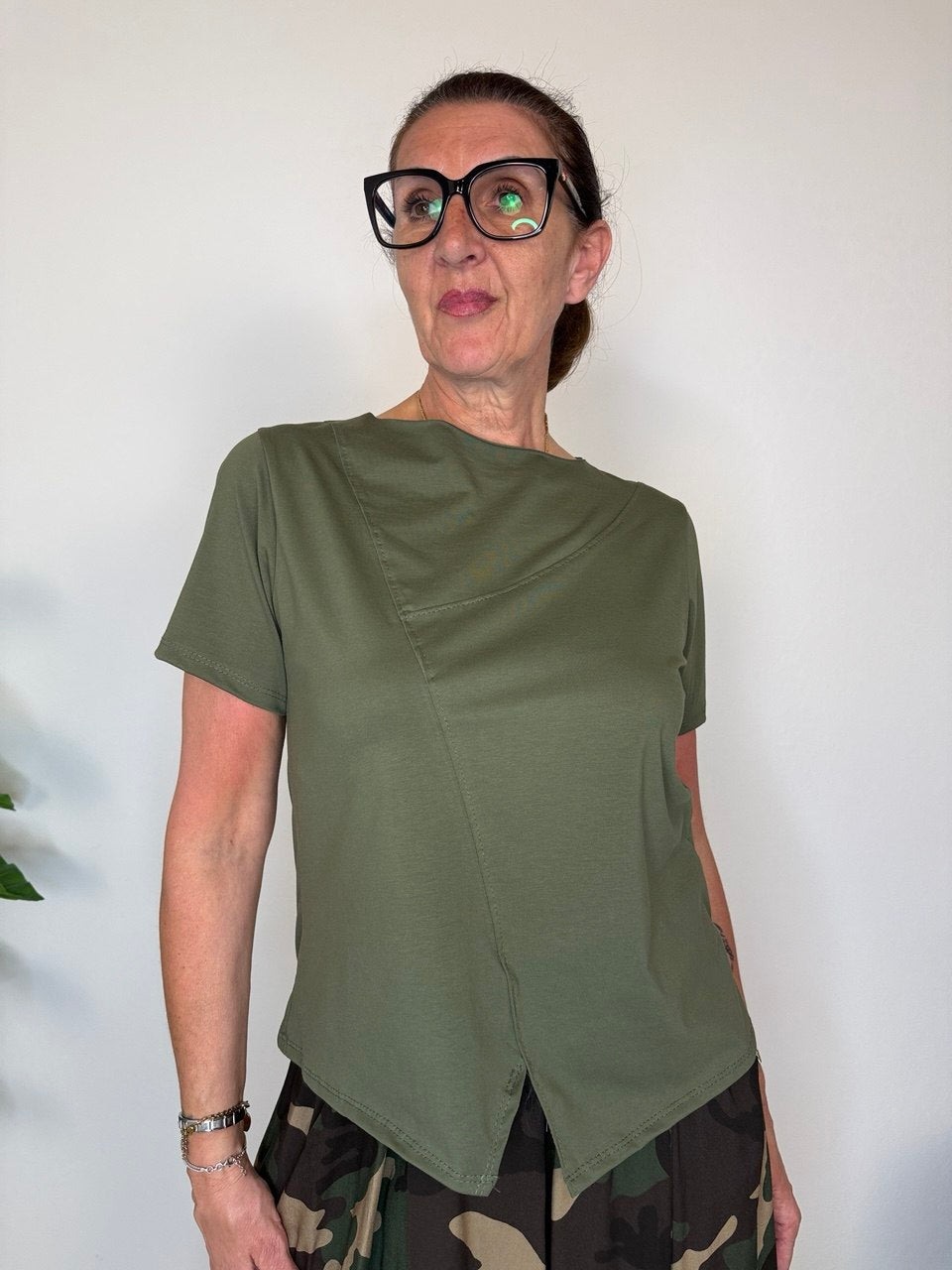 Asymmetrical T-shirt