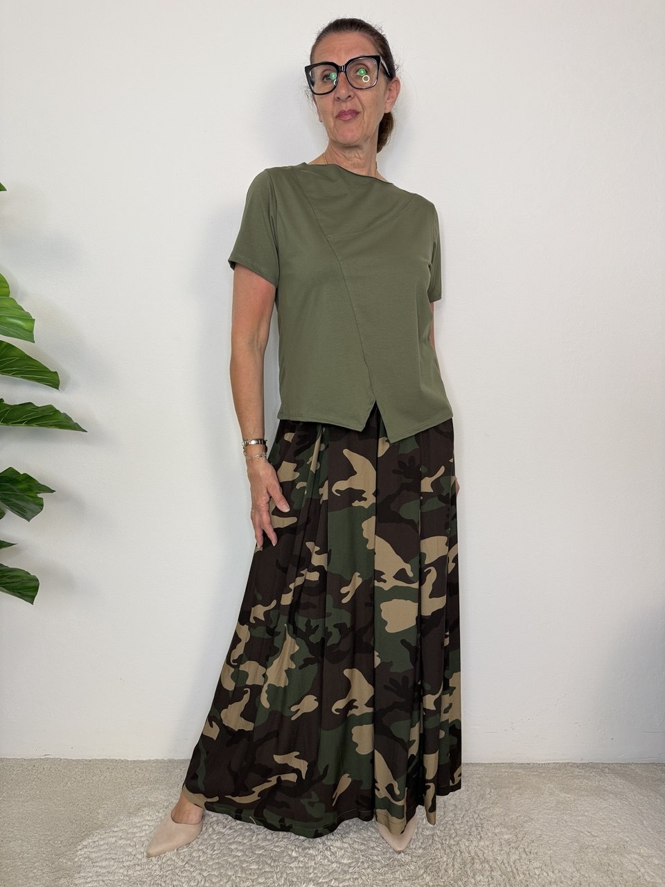 Asymmetrical T-shirt