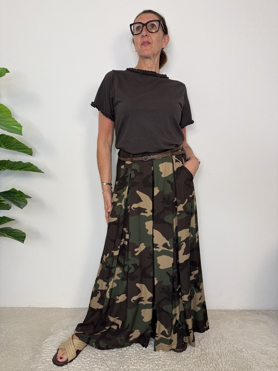 Military Skirt-Pants