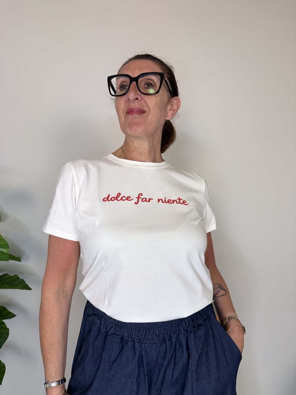 "Dolce far niente" T-shirt