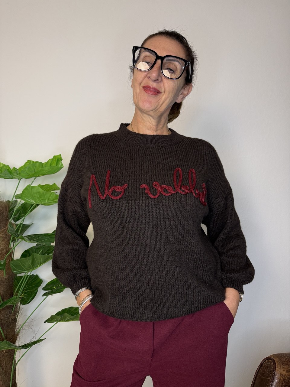Pullover "No Vabbè"