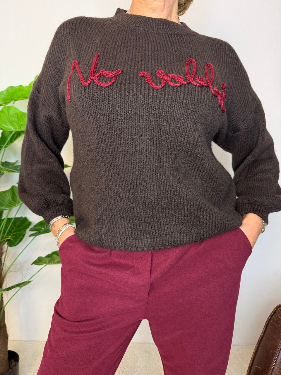 Pullover "No Vabbè"