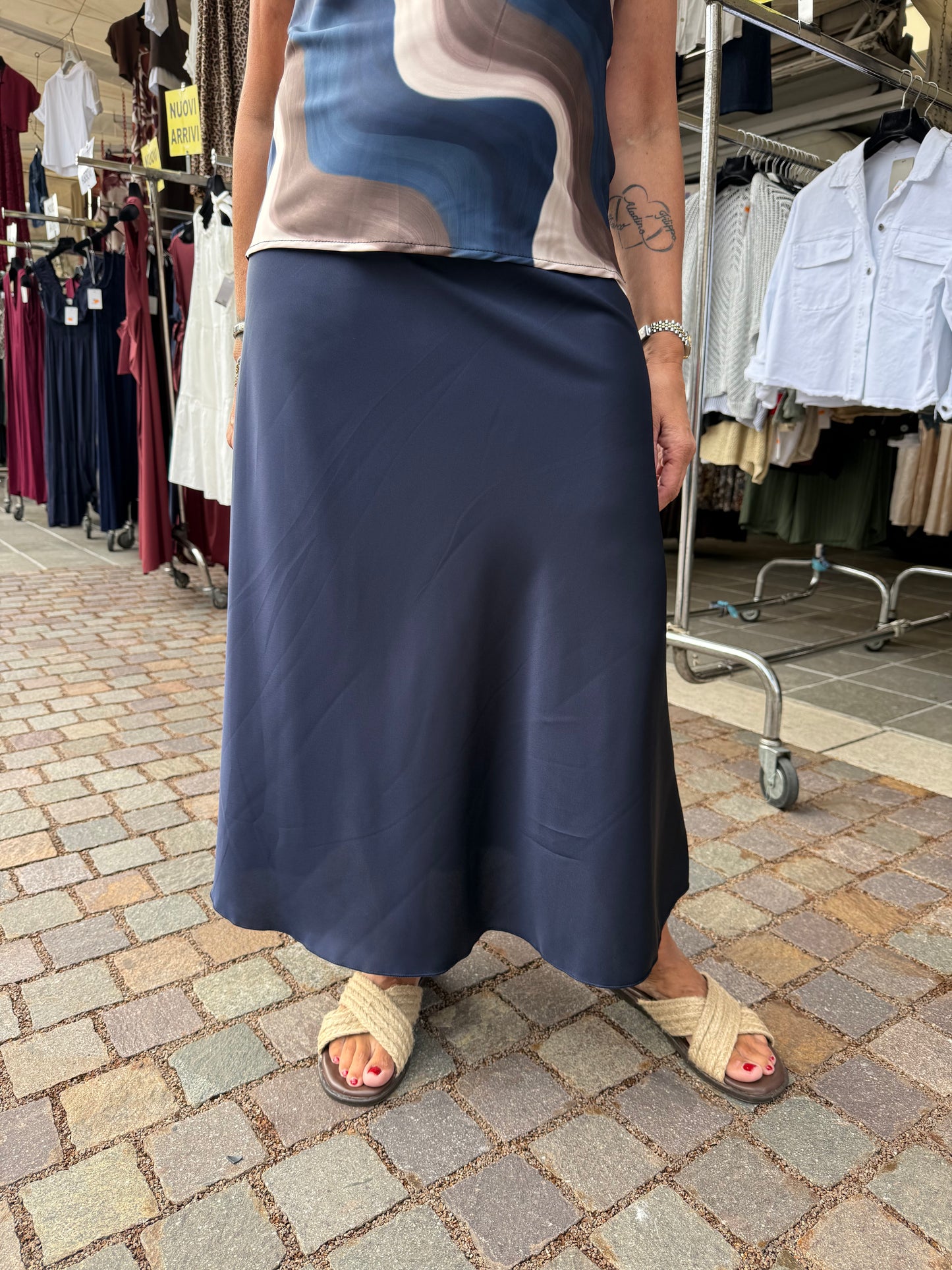 Satin Skirt
