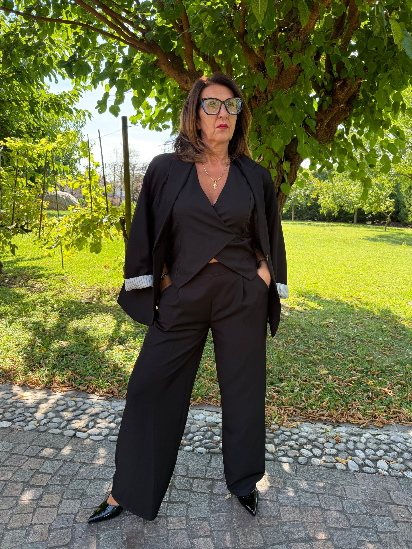 Coordinato Gilet Incrociato
