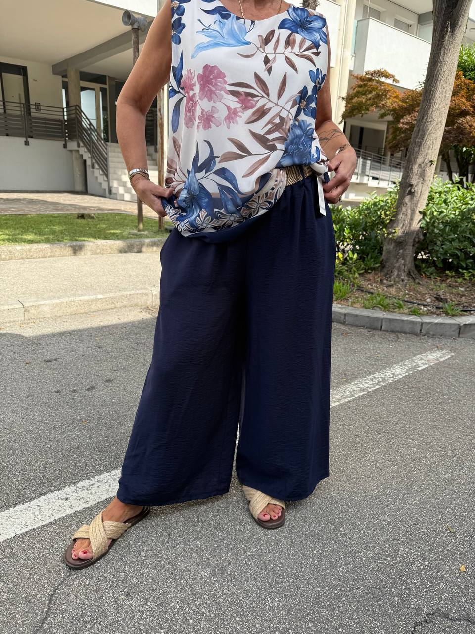 Pantaloni Palazzo